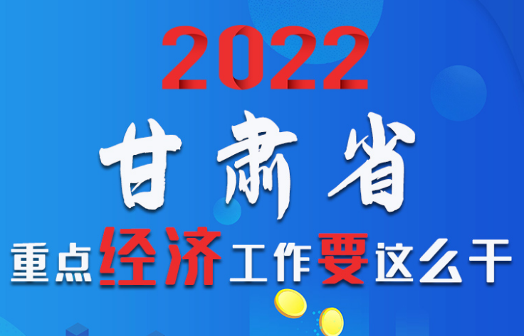 【甘快看·圖解】速覽！2022甘肅省重點(diǎn)經(jīng)濟(jì)工作要這么干！