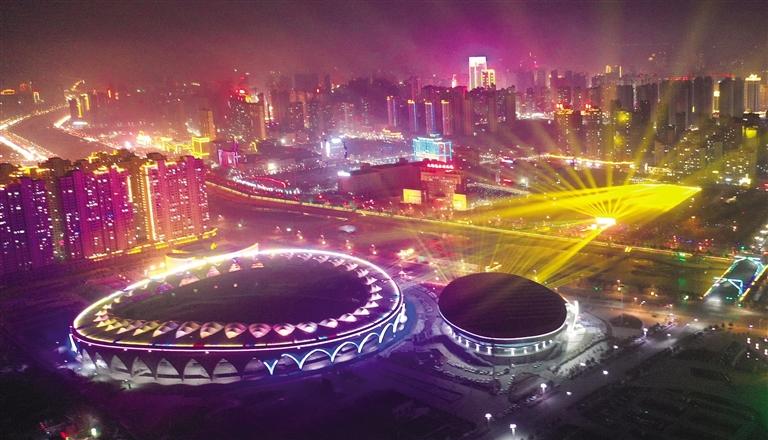 臨夏市加大城市綠化、亮化、美化、花化力度