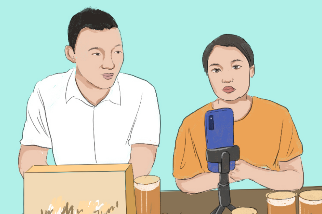 手繪|攢勁！閃閃發(fā)光的up青年