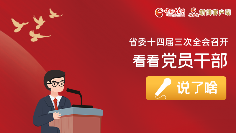 圖解|事關(guān)甘肅省委十四屆三次全會(huì)，黨員干部這么說！