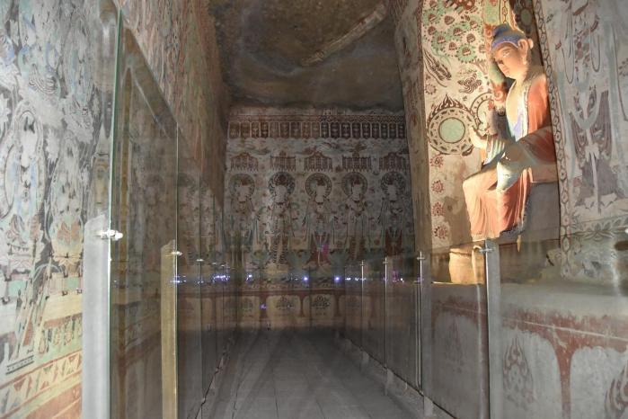 國強(qiáng)公益基金會參與榆林窟保護(hù)性展示設(shè)施