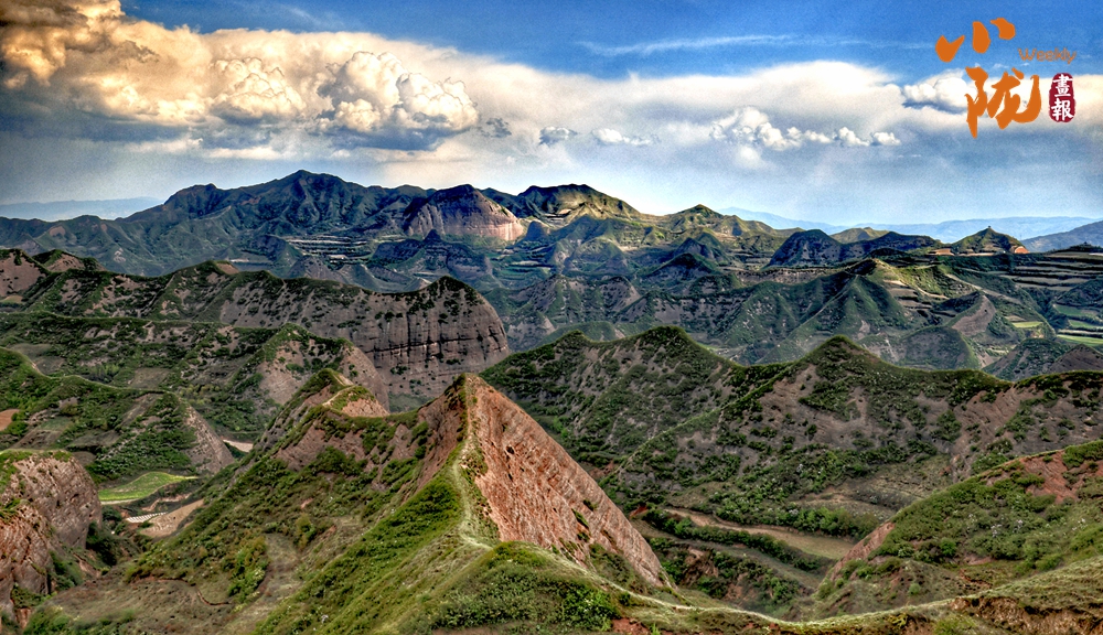 武山魯班山 隱秘在西北的“水墨丹霞” 竟藏著南方般的靈秀