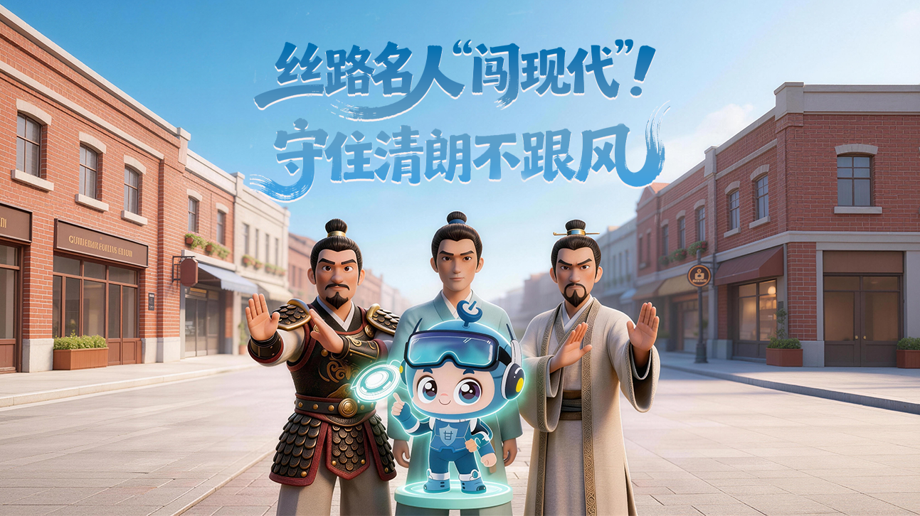 AI短視頻|絲路名人“闖現(xiàn)代”！守住清朗不跟風(fēng)